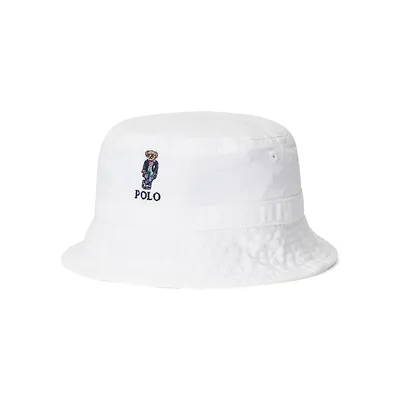 Chapeau cloche avec ourson Polo pour enfant