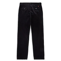 Boy's Straight-Fit Cotton Corduroy Pants