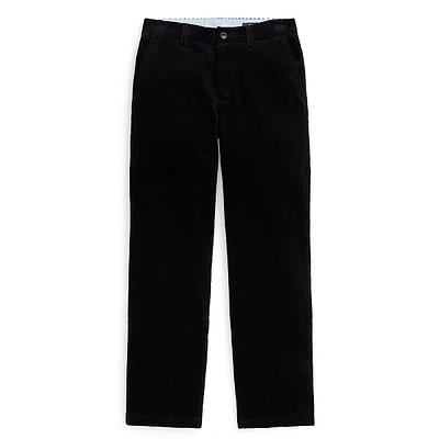 Boy's Straight-Fit Cotton Corduroy Pants