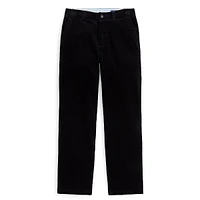 Boy's Straight-Fit Cotton Corduroy Pants