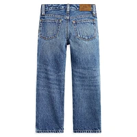 Little Girl's High-Rise Straight-Fit Jeans