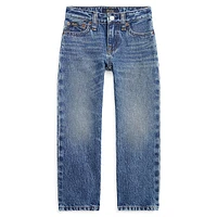 Little Girl's High-Rise Straight-Fit Jeans