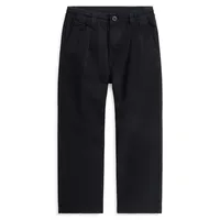 Little Boy's Cropped Cotton Twill Pants