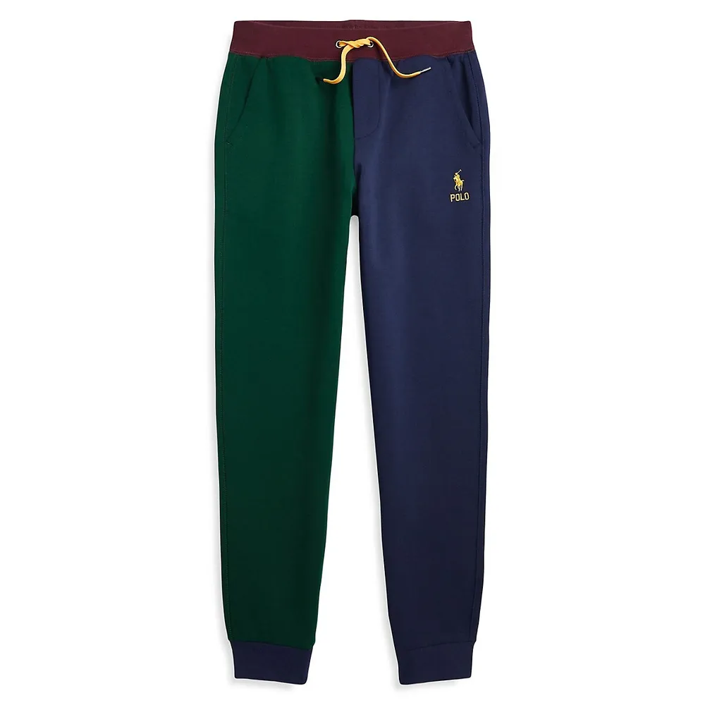 embroidered polo Pony track pants