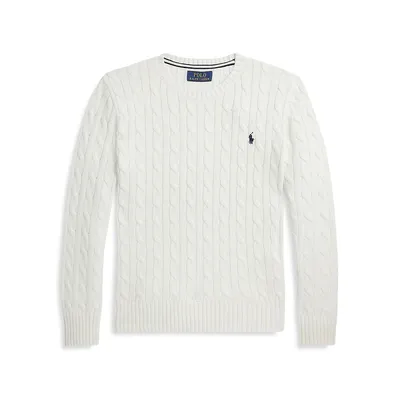 Hudson's bay polo ralph lauren cable knit wool and cashmere sweater