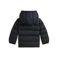 Little Boy's Ripstop Hooded Down Jacket