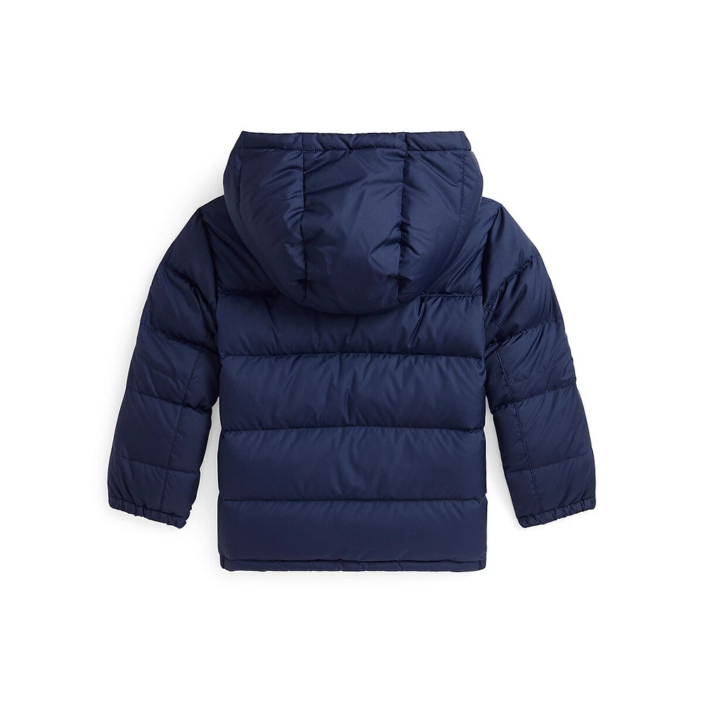 Little Boy's Ripstop Hooded Down Jacket