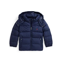 Little Boy's Ripstop Hooded Down Jacket