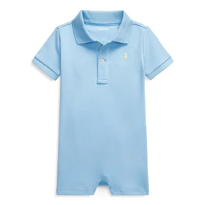Baby Boy's Soft Cotton Polo Shortall