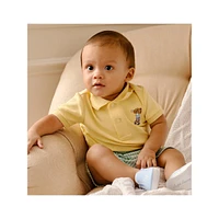 Baby Boy's 2-Piece Polo Shirt & Shorts Set