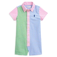 Baby's Gingham Oxford Fun Shortall