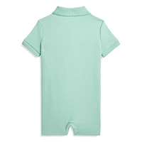 Combinaison-short avec ourson Polo pour bébé garçon