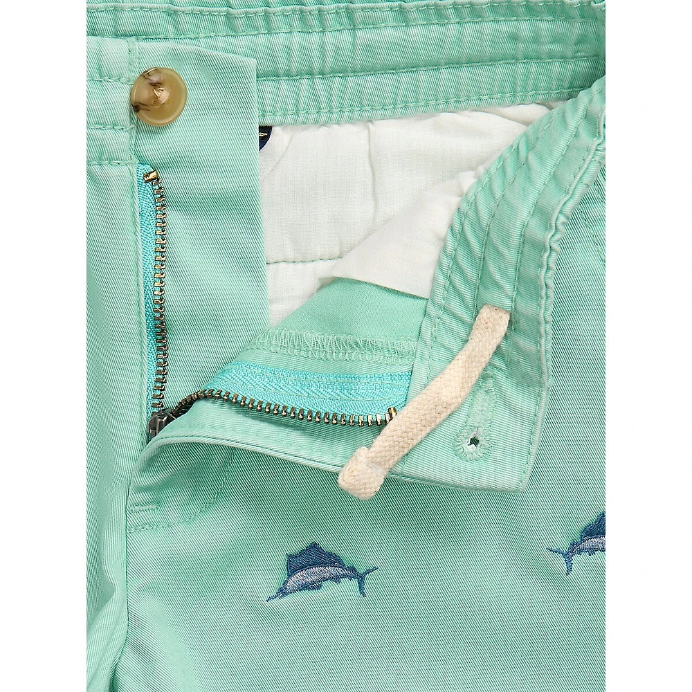 Little Boy's Prepster Marlin Stretch Chino Shorts