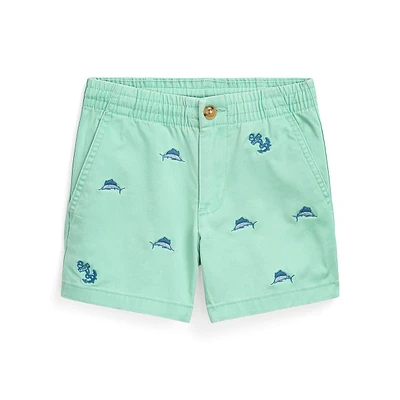 Little Boy's Prepster Marlin Stretch Chino Shorts