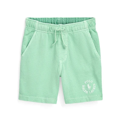 Little Boy's Logo Spa French Terry Shorts