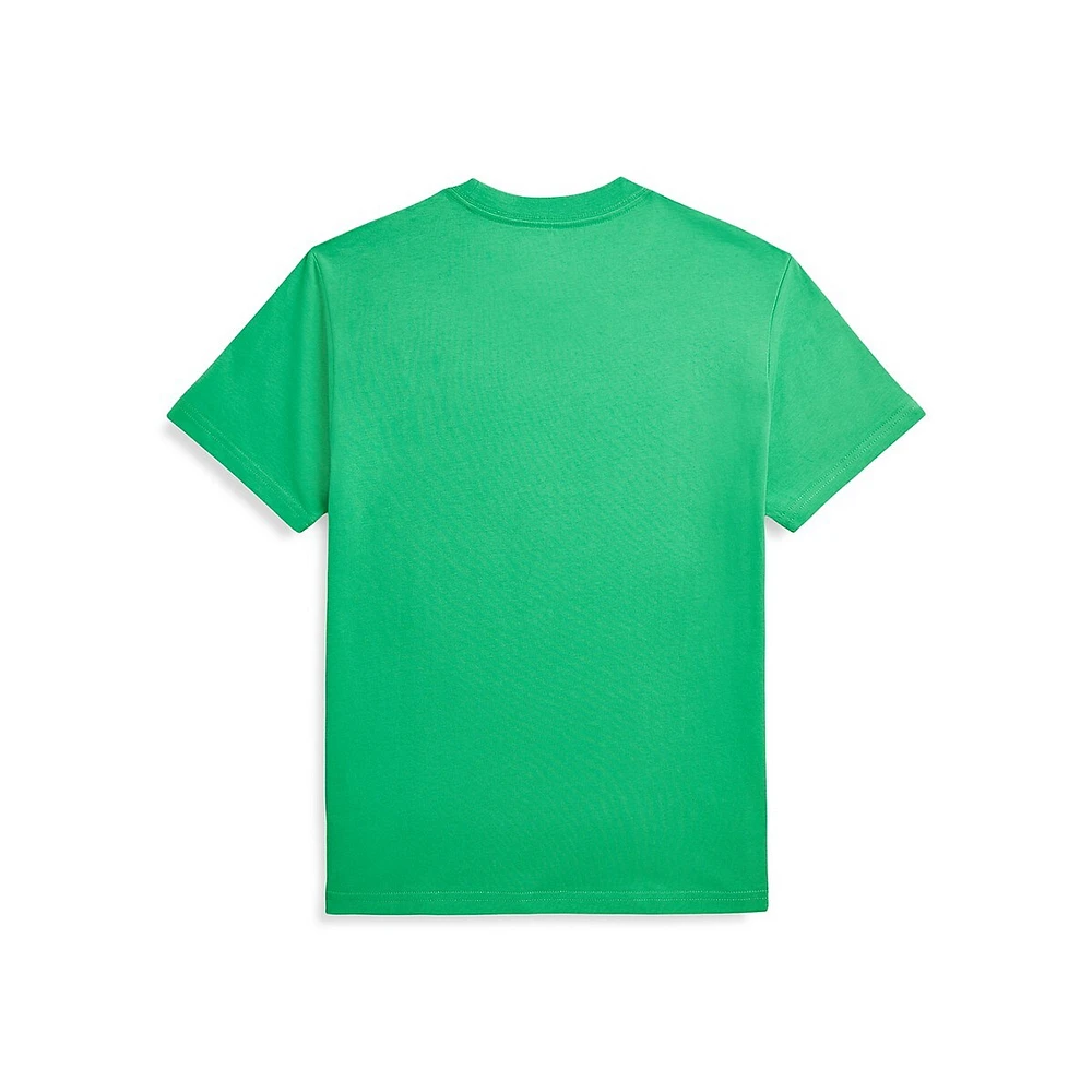 Boy's Polo Bear Cotton Jersey T-Shirt