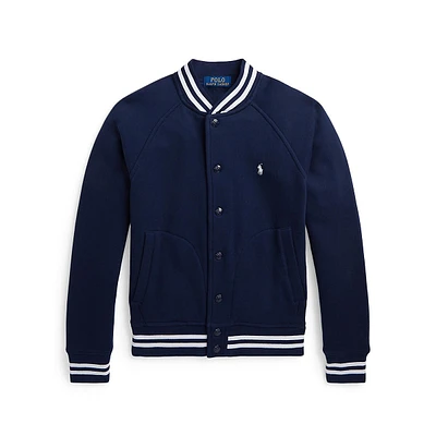 Boy's Fleece Baseball Jacket