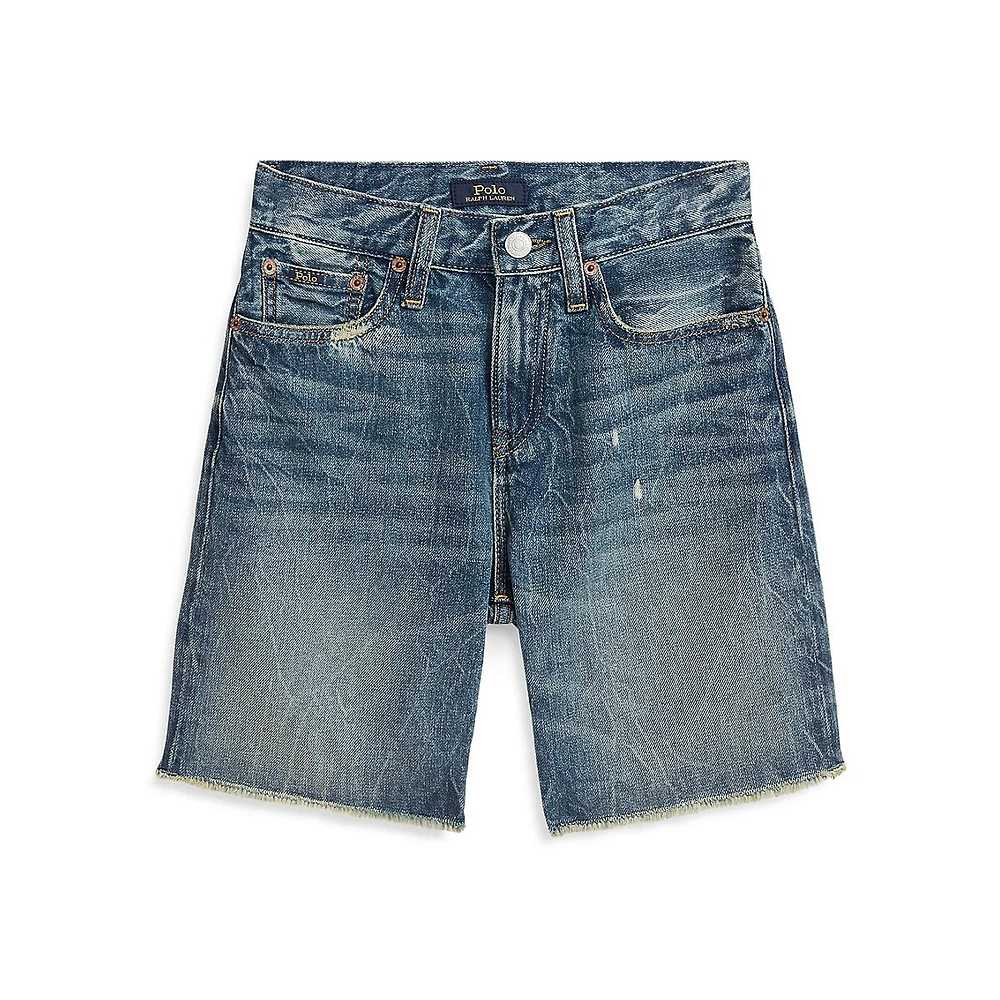 Boy's Sullivan Slim Cutoff Denim Shorts