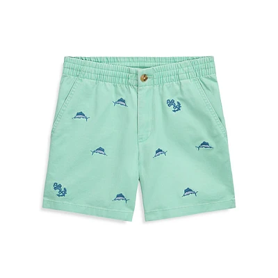 Boy's Prepster Marlin Stretch Chino Shorts