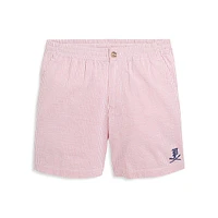 Boy's Prepster Striped Seersucker Shorts