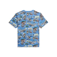 Boy's Polo Bear Cotton Jersey T-Shirt