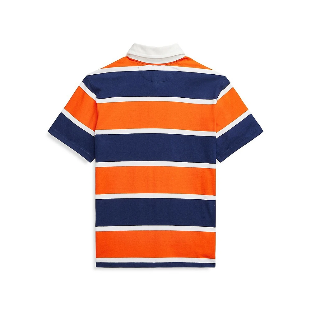 Boy's Striped Rugby Shirt