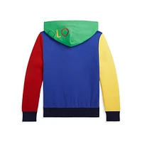 Boy's Colourblocked Ombré Zip Hoodie