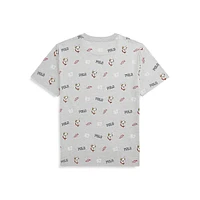 Boy's Varsity Inspired-Print T-Shirt