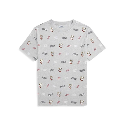 Boy's Varsity Inspired-Print T-Shirt