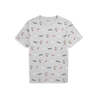 Boy's Varsity Inspired-Print T-Shirt