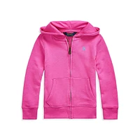 Little Girl's Terry Full-Zip Hoodie