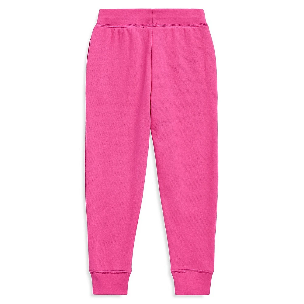 Little Girl's Terry Jogger Pants