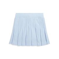 Little Girl's Pleated Mesh Skort