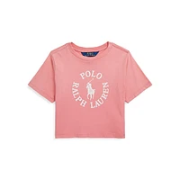 Little Girl's Big Pony Logo Cotton Jersey T-Shirt