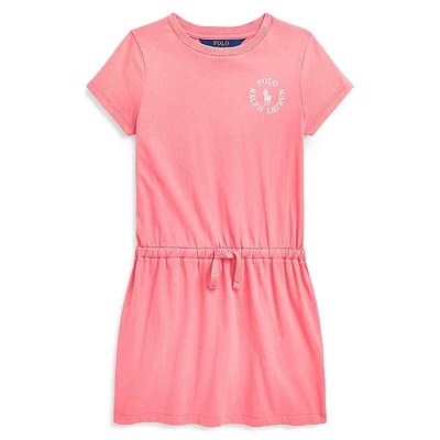 Little Girl's Big Pony Logo Cotton Jersey T-Shirt Dress