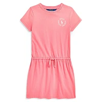 Little Girl's Big Pony Logo Cotton Jersey T-Shirt Dress