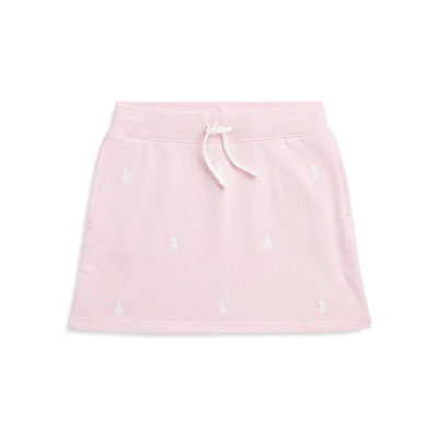 Little Girl's Polo Pony Terry Skirt