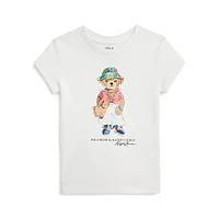 Little Girl'sPolo Bear T-Shirt