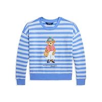 Girl's Polo Bear French Terry Sweatshirt
