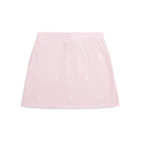 Girl's Polo Pony Terry Skirt