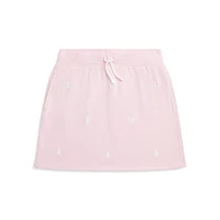 Girl's Polo Pony Terry Skirt