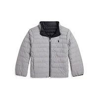 Little Kid's P-Layer 2 Reversible Quilted Jacket