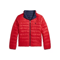 Kid's P-Layer 2 Reversible Quilted Jacket