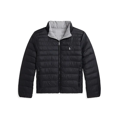 Kid's P-Layer 2 Reversible Quilted Jacket