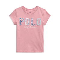 Little Girl's Mixed-Logo Jersey T-Shirt