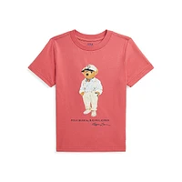 Little Boy's Polo Bear Cotton Jersey T-Shirt