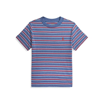 Little Boy's Striped Cotton Jersey T-Shirt