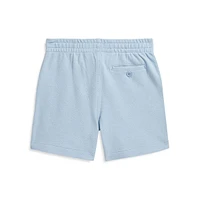 Little Boy's Polo Bear Cotton Mesh Shorts