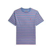 Boy's Striped Cotton Jersey T-Shirt