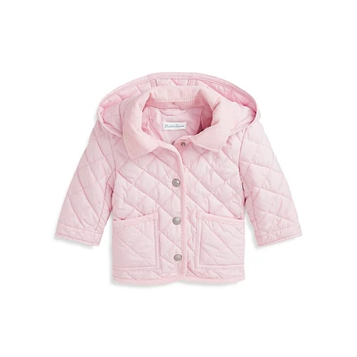 Baby Girl's Quilted Barn Jacket